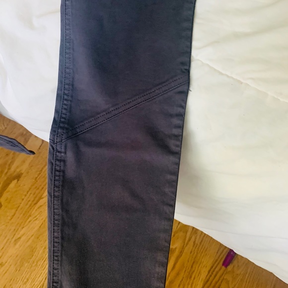 Dark Grey Level 99 Jeans - Picture 3 of 6